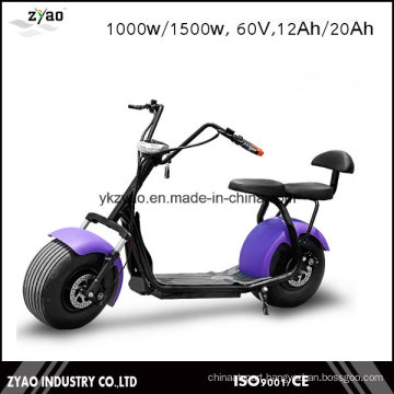 3000W Strong Power City Coco Electric Motorcycle 60V20ah Battery